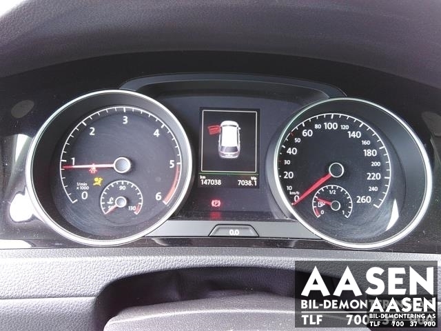 VW Golf VII 2012-2017 (Fase 1) , Motorkode: CRLB, Girkassekode: PGS