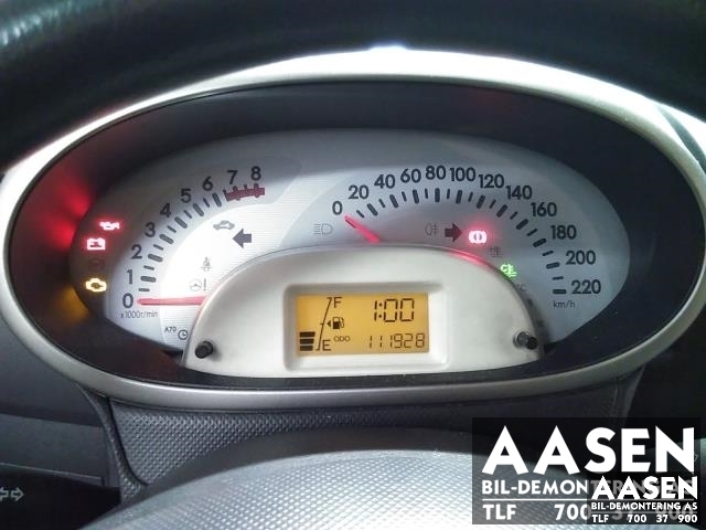 Subaru Justy 2008-2010 (Type IV) , Motorkode: 1KR, Girkassekode: 