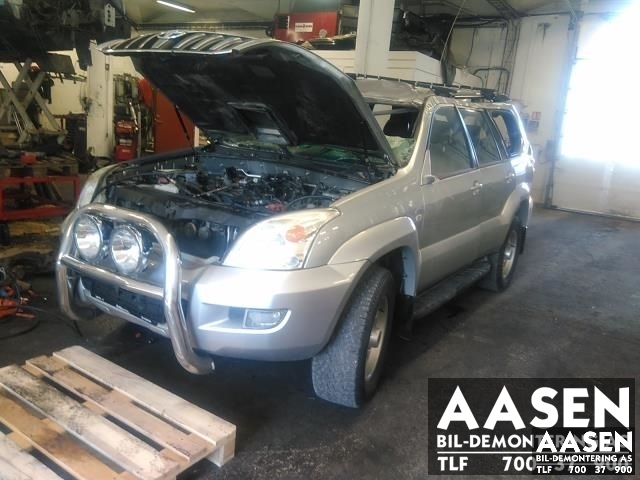 Toyota Land Cruiser 120 2002-2009 , Motorkode: 1KDFTV, Girkassekode: 
