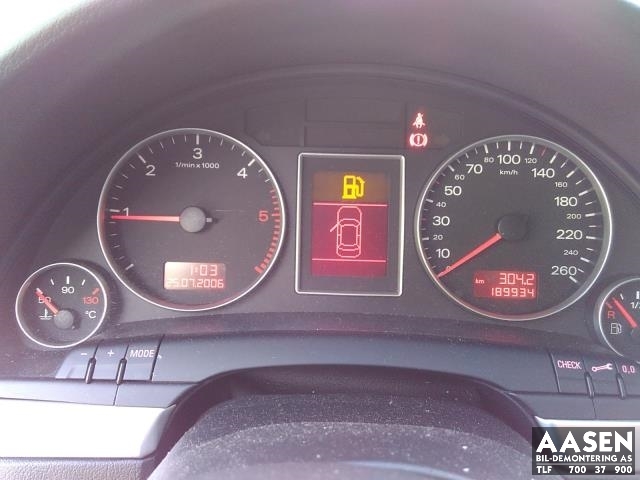 Audi A4 2004-2008 (Type III) (B7) (B7), Motorkode: BRB, Girkassekode: GYA