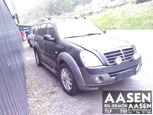 SsangYong Rexton 2007-2013 (Y250) (Y250), Motorkode: 665925, Girkassekode: 