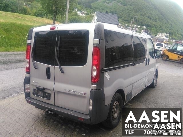Opel Vivaro A 2006-2014 , Motorkode: M9R E7, Girkassekode: 