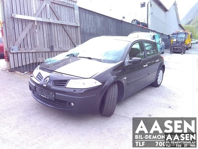 Renault Megane 2006-2009 (Type II, Fase 2) , Motorkode: K9K P732, Girkassekode: 
