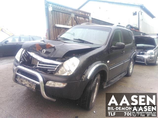 SsangYong Rexton 2004-2006 (Fase 2) (Y200) (Y200), Motorkode: D27R-056, Girkassekode: 