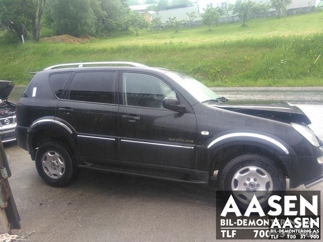 SsangYong Rexton 2004-2006 (Fase 2) (Y200) (Y200), Motorkode: D27R-056, Girkassekode: 
