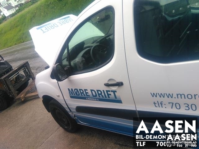 Peugeot Partner 2015-2019 (Type II, Fase 2) , Motorkode: BH02, Girkassekode: 