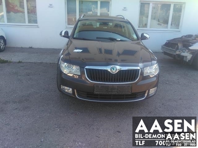 Škoda Superb 2008-2015 (Type II) , Motorkode: CAX, Girkassekode: 