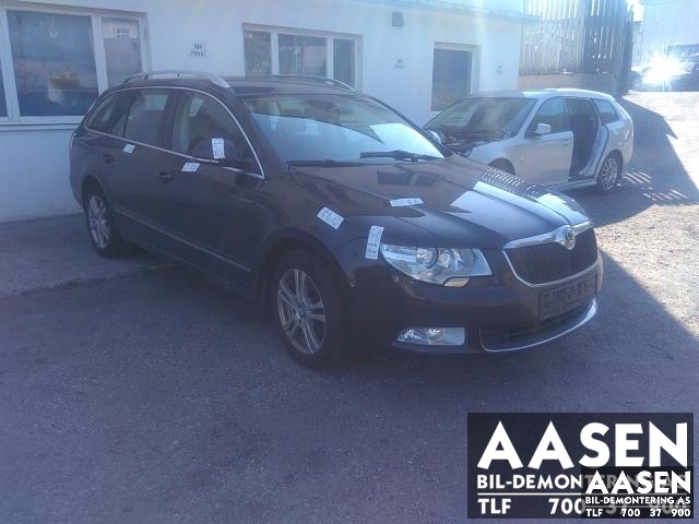 Škoda Superb 2008-2015 (Type II) , Motorkode: CAX, Girkassekode: 