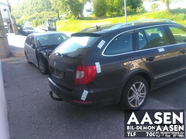 Škoda Superb 2008-2015 (Type II) , Motorkode: CAX, Girkassekode: 
