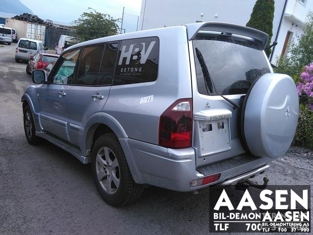 Mitsubishi Pajero 2000-2006 (Type III) , Motorkode: , Girkassekode: 