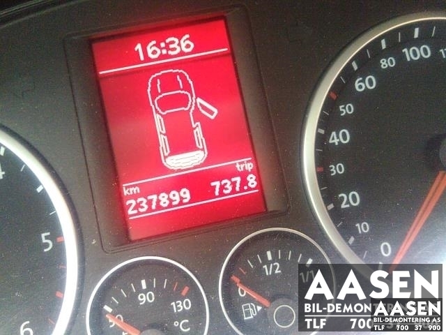 VW Tiguan 2007-2011 (Type I, Fase 1) , Motorkode: CBAB, Girkassekode: JBG