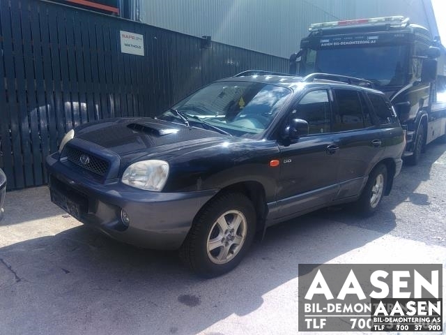 Hyundai Santa Fe 2001-2006 (Type I) , Motorkode: D4EA, Girkassekode: