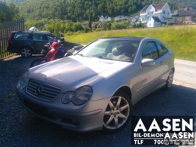 Mercedes C-Klasse 2000-2004 (Fase 1) (W203) (W203), Motorkode: 111955, Girkassekode: 