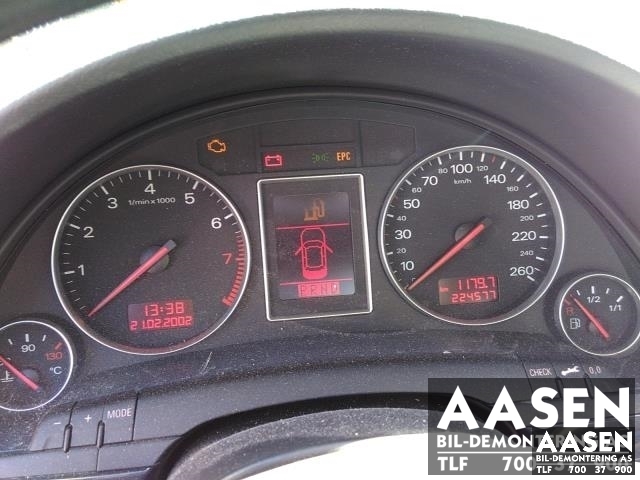 Audi A4 2001-2004 (Type II) (B6) (B6), Motorkode: ALT, Girkassekode: