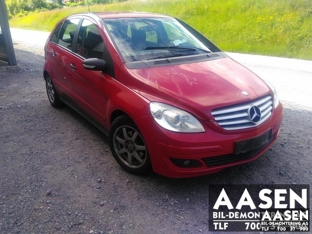 Mercedes B-Klasse 2005-2008 (Fase 1) (W245) (W245), Motorkode: 640940, Girkassekode:
