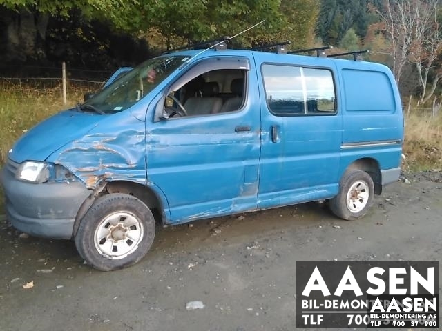 Toyota Hiace 1996-2001 (Fase 1) , Motorkode: 2L-T, Girkassekode: 