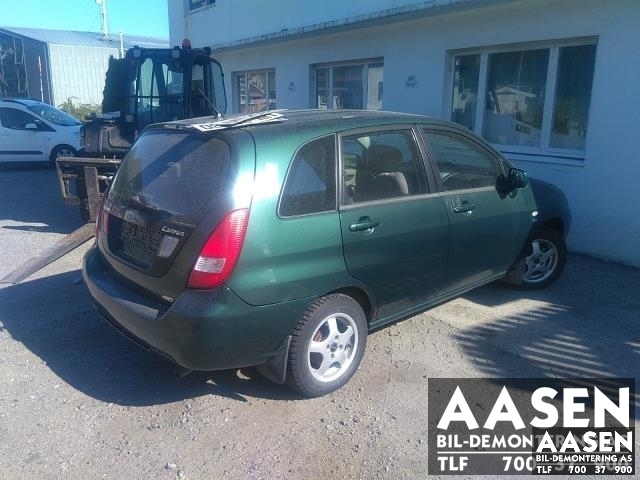 Suzuki Liana 2001-2004 (Fase 1) , Motorkode: , Girkassekode: 