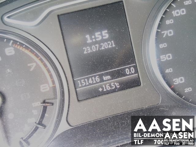 Audi A3 2012-2016 (Type III, Fase 1) , Motorkode: CMBA, Girkassekode: MYF