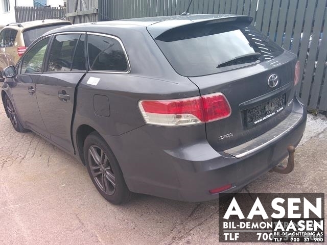 Toyota Avensis 2009-2015 (Type III, Fase 1) , Motorkode: 1AD-FTV, Girkassekode: 