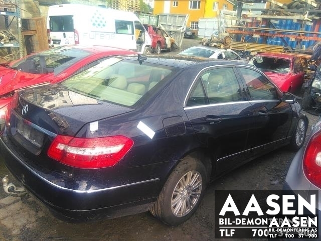 Mercedes E-Klasse 2009-2013 (Fase 1) (W212) (W212), Motorkode: 651924, Girkassekode: 72264607825513
