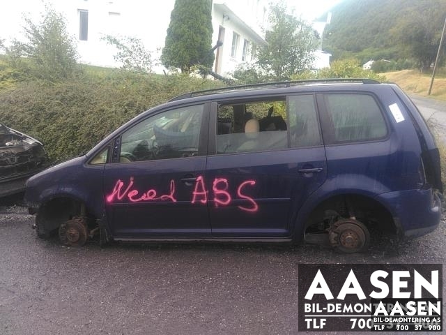 VW Touran 2003-2006 (Type I, Fase 1) , Motorkode: AZV, Girkassekode: 