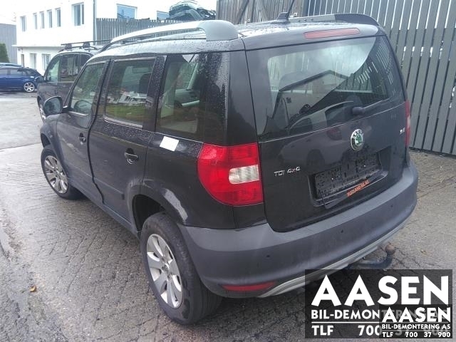 Škoda Yeti 2009-2013 (Fase 1) , Motorkode: CFHF, Girkassekode: LNN