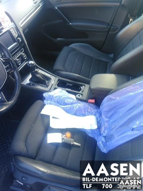 VW Golf VII 2012-2017 (Fase 1) , Motorkode: CLH, Girkassekode: MRV