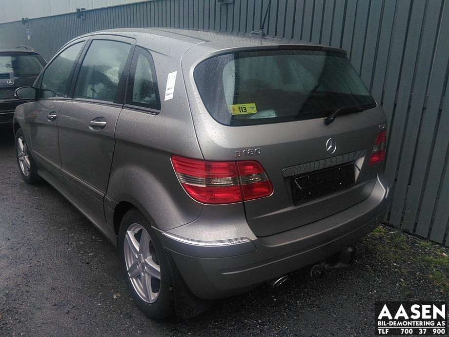 Mercedes B-Klasse 2005-2008 (Fase 1) (W245) (W245), Motorkode: 640940, Girkassekode: 