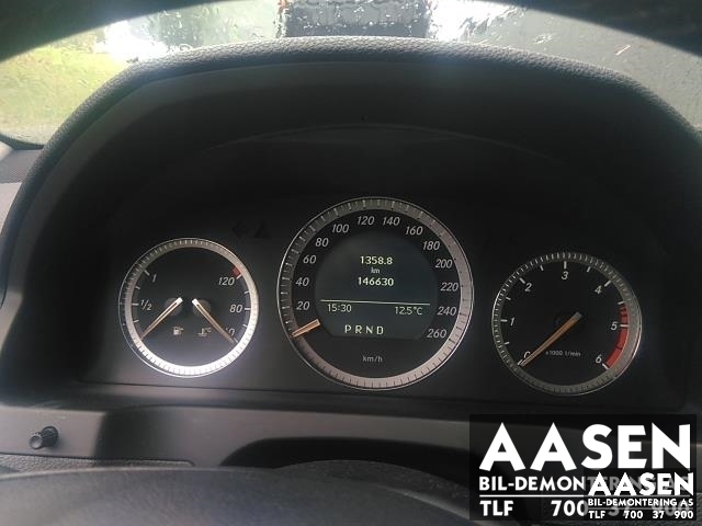 Mercedes C-Klasse 2007-2011 (Fase 1) (W204) (W204), Motorkode: 646811, Girkassekode: 72269907