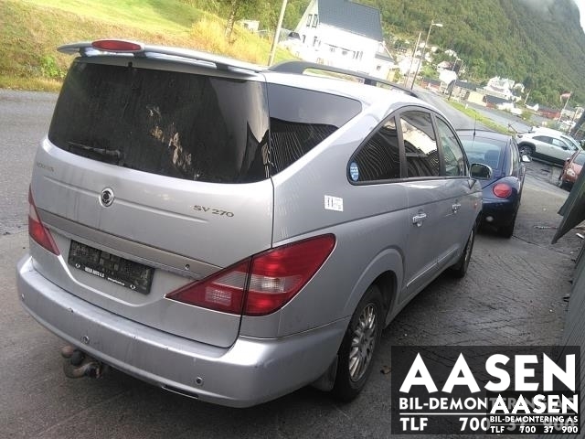 SsangYong Rodius 2005-2013 (Type I) , Motorkode: 665925, Girkassekode: 