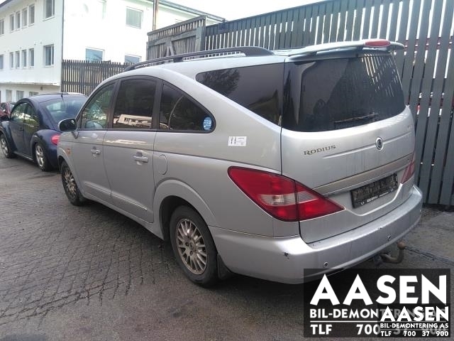 SsangYong Rodius 2005-2013 (Type I) , Motorkode: 665925, Girkassekode: 