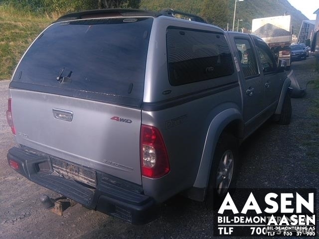 Isuzu D-Max 2007-2012 (Type I) , Motorkode: 4JJ1E4C-L, Girkassekode: 