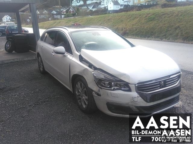 Peugeot 508 2014-2018 (Type I, Fase 2) , Motorkode: BH01, Girkassekode: 
