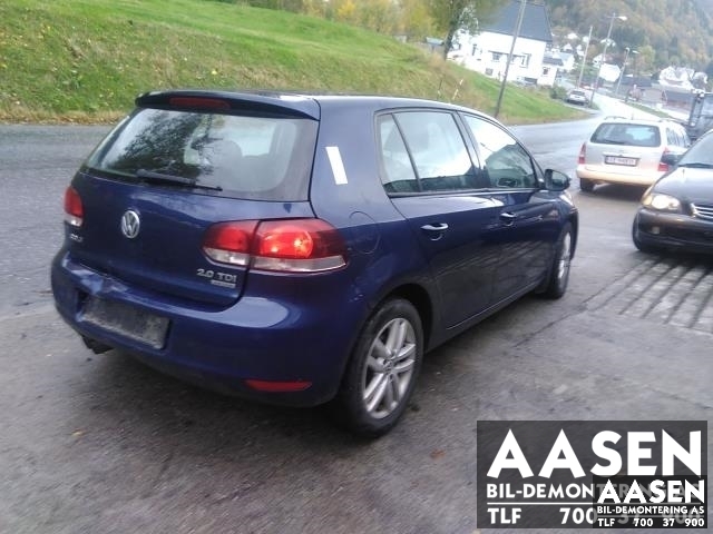 VW Golf VI 2008-2012 , Motorkode: CBAB, Girkassekode: KRN