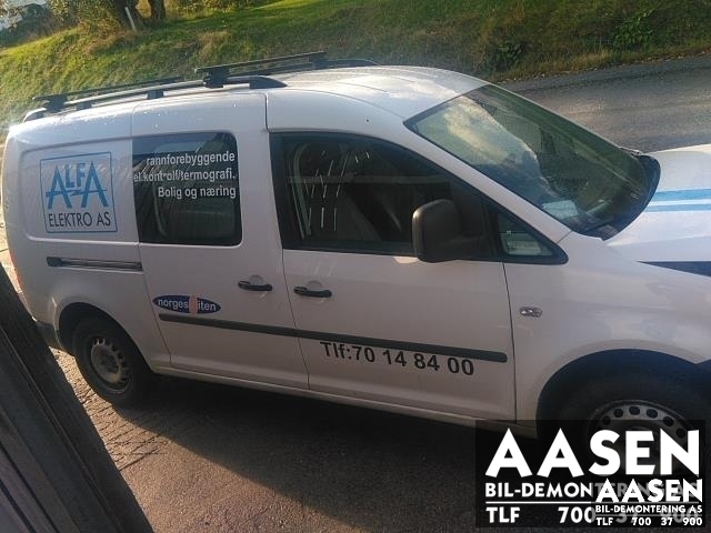 VW Caddy 2010-2015 (Type III, Fase 2) , Motorkode: CBZ, Girkassekode: NNH