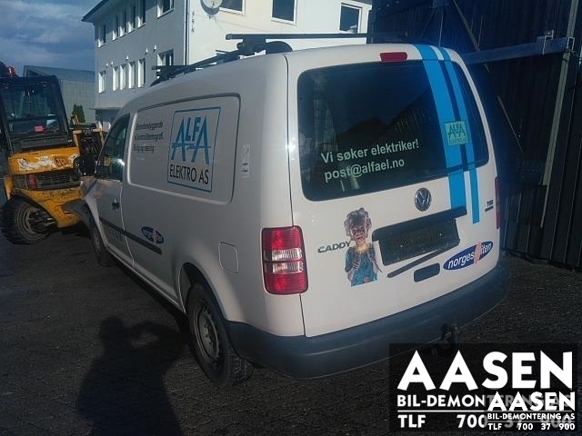 VW Caddy 2010-2015 (Type III, Fase 2) , Motorkode: CBZ, Girkassekode: NNH