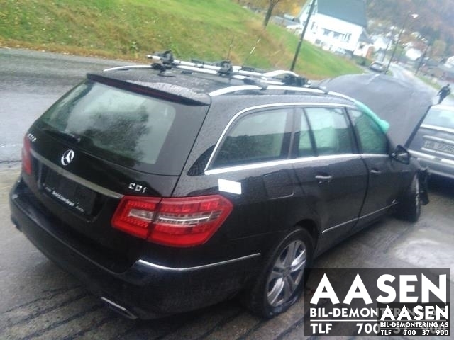 Mercedes E-Klasse 2009-2013 (Fase 1) (W212) (W212), Motorkode: 651924, Girkassekode: 72290804385258