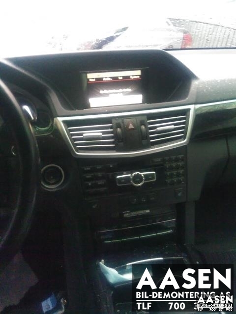 Mercedes E-Klasse 2009-2013 (Fase 1) (W212) (W212), Motorkode: 651924, Girkassekode: 72290804385258