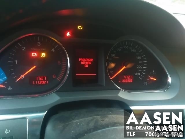 Audi A6 2005-2008 (Type III, Fase 1) (C6) (C6), Motorkode: BLB, Girkassekode: