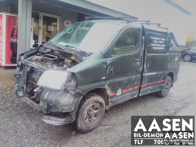 Toyota Hiace 2007-2012 (Fase 3) , Motorkode: , Girkassekode: 