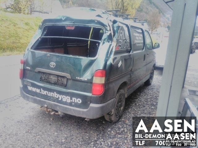 Toyota Hiace 2007-2012 (Fase 3) , Motorkode: , Girkassekode: 