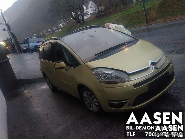 Citroën C4, Picasso 2006-2013 (Type I) , Motorkode: 9HZ, Girkassekode: