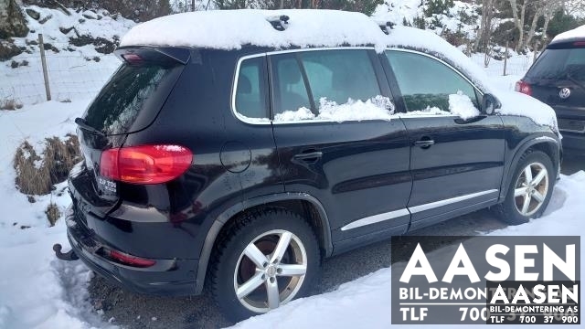 VW Tiguan 2011-2016 (Type I, Fase 2) , Motorkode: CFFB, Girkassekode: NZS