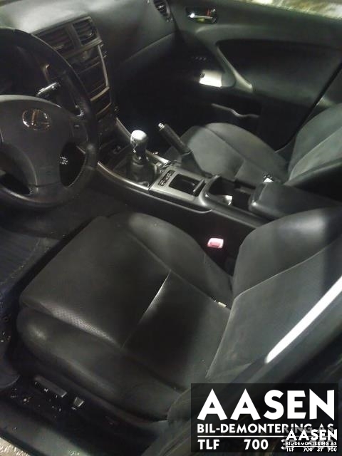 Lexus IS 2006-2013 (Type II) (XE20) (XE20), Motorkode: 2ADFHV, Girkassekode: 