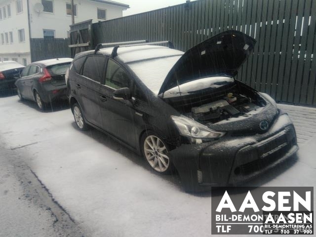 Toyota Prius +7 2012-2020 (Type III) (stasjonsvogn) (stasjonsvogn), Motorkode: 2ZR-FXE, Girkassekode: 