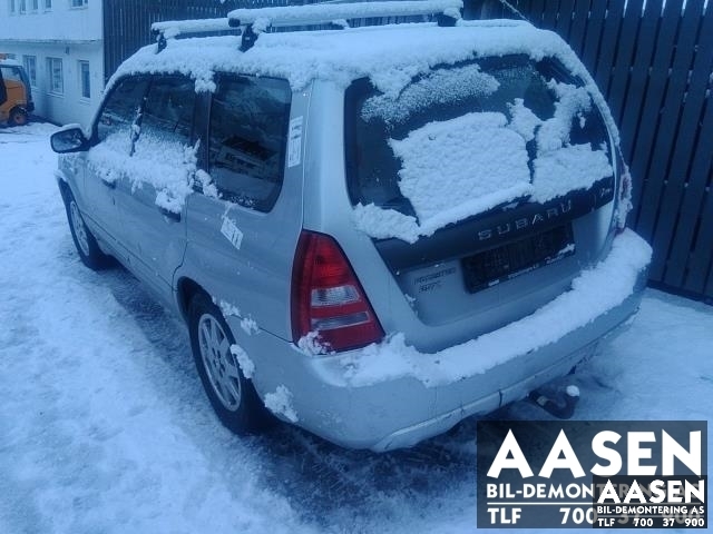 Subaru Forester 2002-2005 (Type II, Fase 1) , Motorkode: EJ20, Girkassekode: 