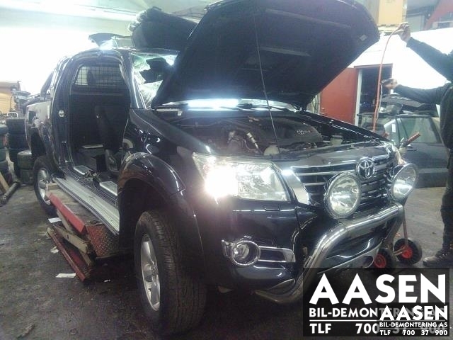 Toyota Hilux 2012-2016 , Motorkode: 2KD-FTV, Girkassekode: 