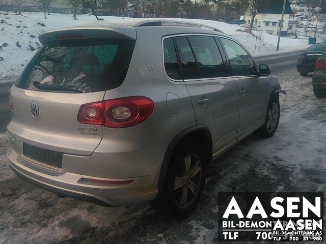 VW Tiguan 2007-2011 (Type I, Fase 1) , Motorkode: CFFB, Girkassekode: MYB   0BH 300 011 F