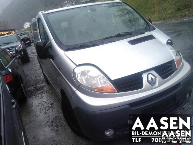 Renault Trafic 2006-2014 , Motorkode: M9RE7, Girkassekode: 