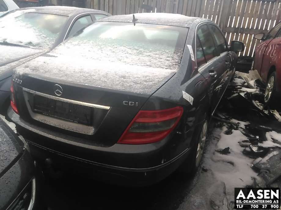 Mercedes C-Klasse 2007-2011 (Fase 1) (W204) (W204), Motorkode: 646811, Girkassekode: 